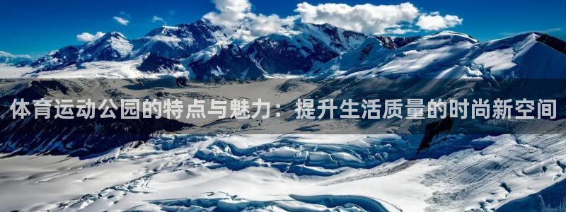 杏宇体育凯捷登陆：体育运动公园的特点与魅力：提升生活质量的时尚新空间