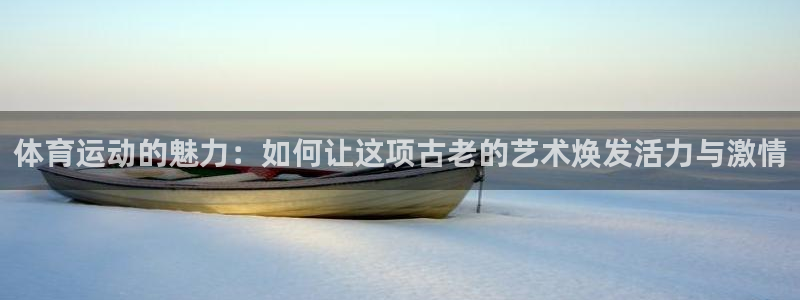 杏宇零能源集团：体育运动的魅力：如何让这项古老的艺术焕发活力与激情