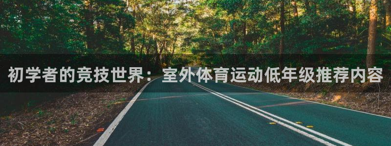 杏宇体育凯捷登陆：初学者的竞技世界：室外体育运动低年级推荐内容